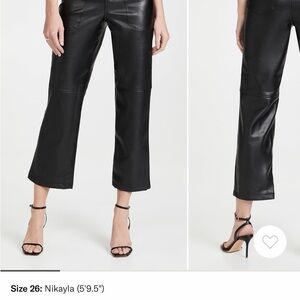 BlankNYC faux leather pants!